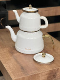 کتری قوری میس بتی سفید