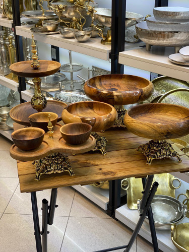 سرویس پذیرایی چوبی کلاسیک