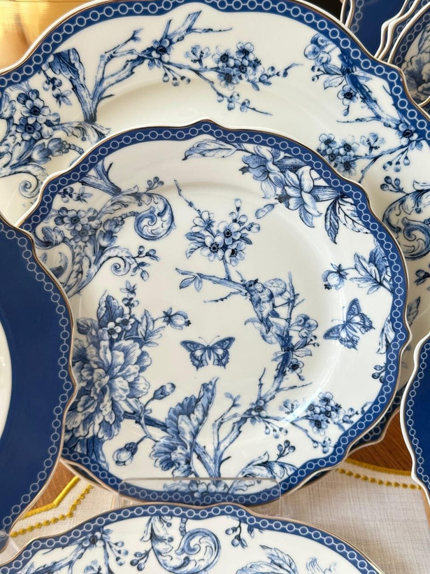سرویس غذاخوری 24 پارچه طرح blue life از برند miss betty🇹🇷